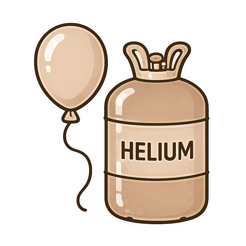 Helium do balónků